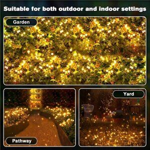 Plug in Firefly Lights 6 Pack, Outdoor Waterproof, Garden Lights